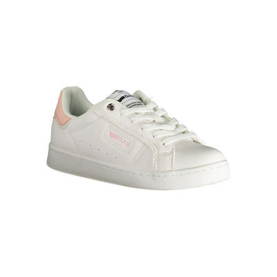 Baskets Gas blanches en polyester pour femmes