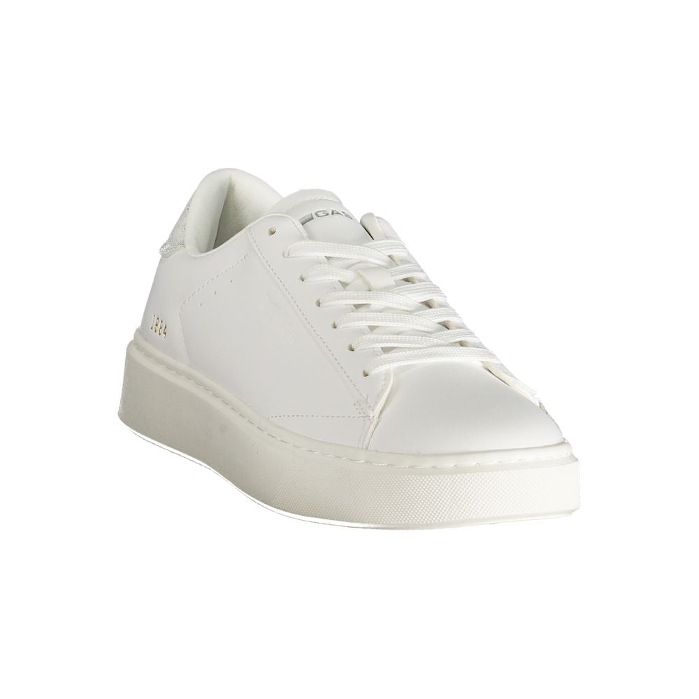 Baskets Gas blanches en polyester pour femmes