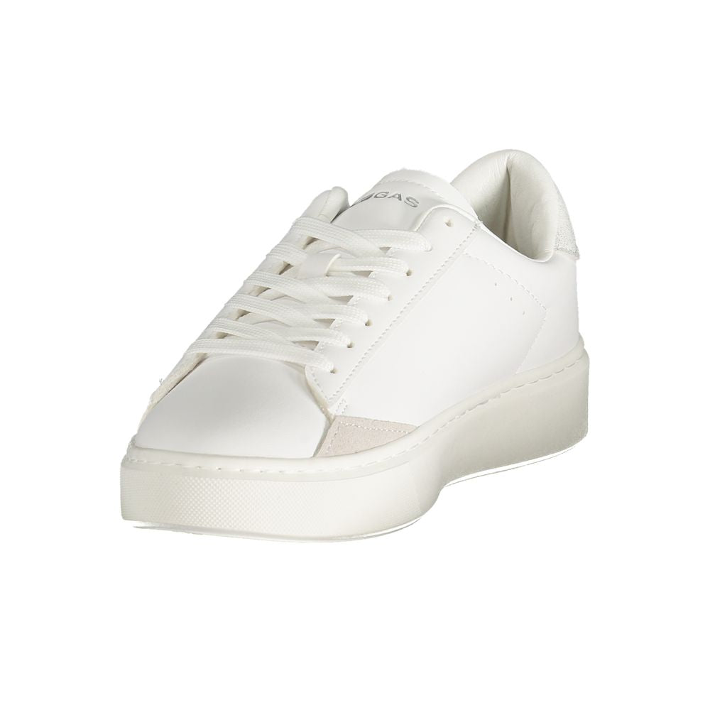 Baskets Gas blanches en polyester pour femmes