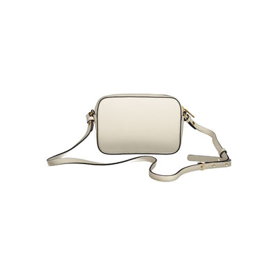 Sac à main en cuir blanc Coccinelle