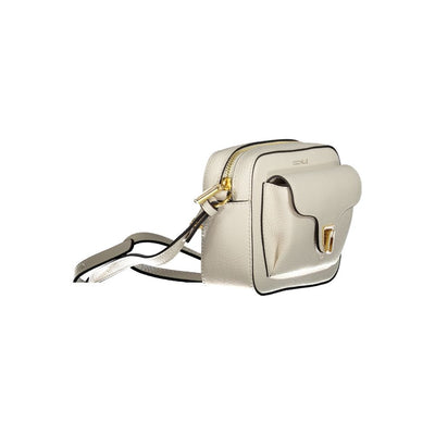 Sac à main en cuir blanc Coccinelle