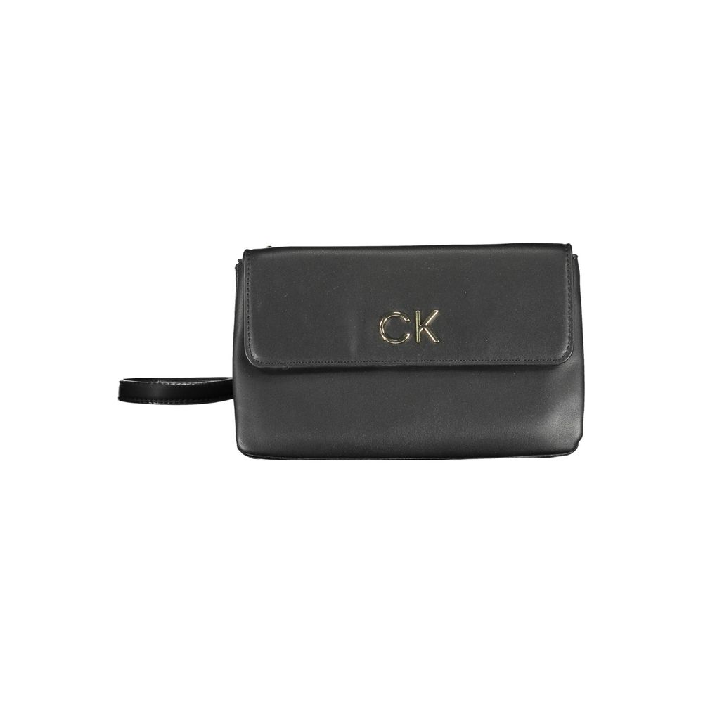 Sac à main en polyester noir Calvin Klein