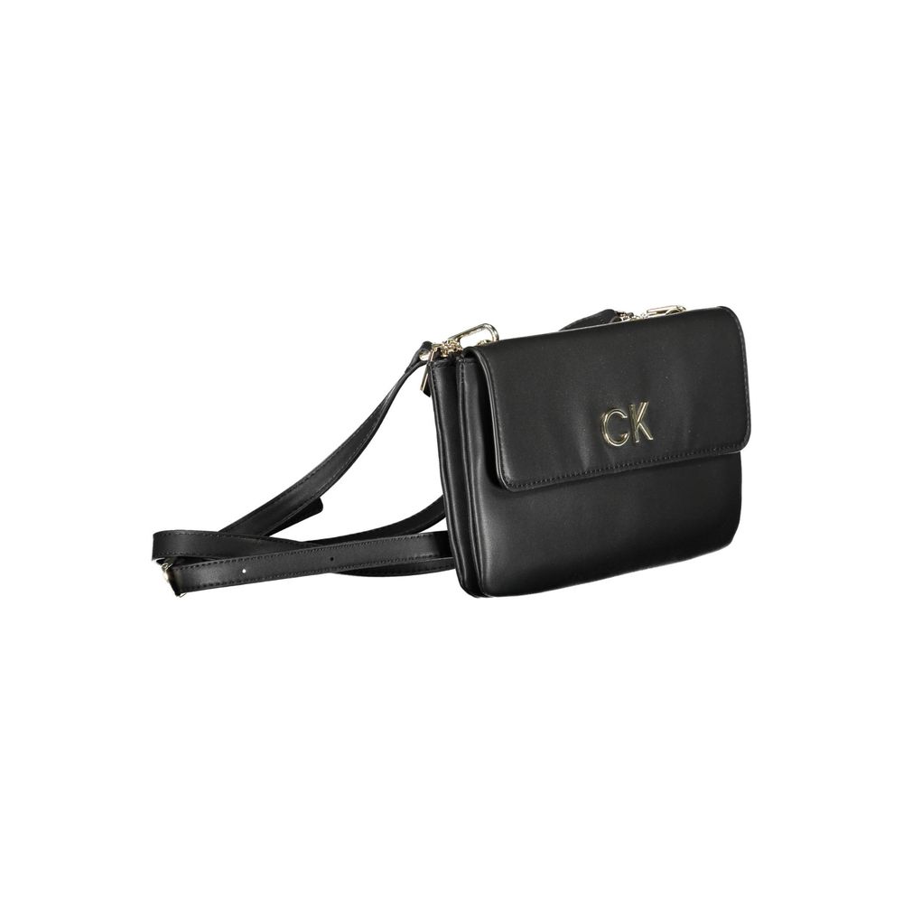 Sac à main en polyester noir Calvin Klein