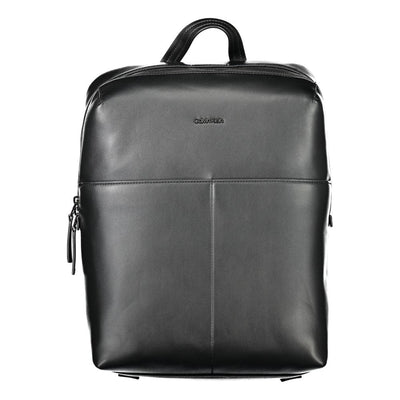 Sac à dos en polyéthylène noir Calvin Klein