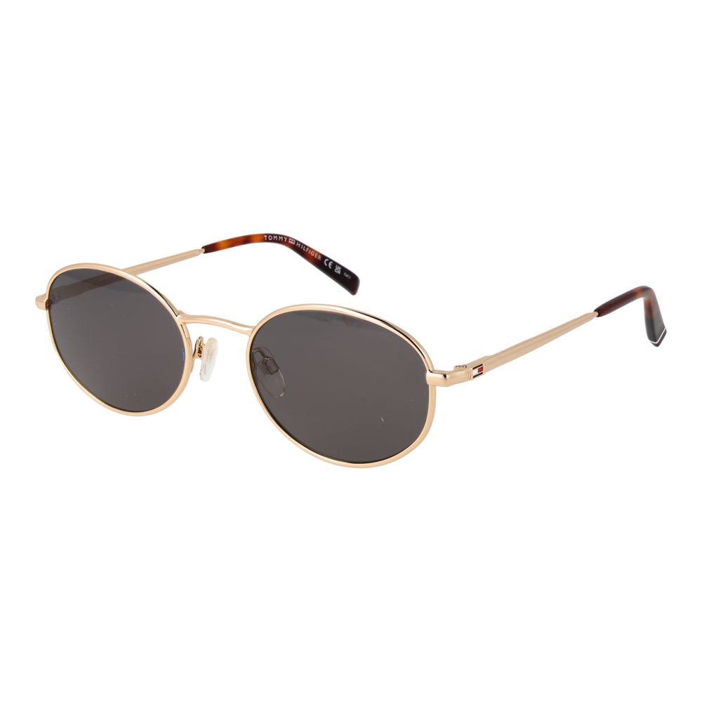 Tommy Hilfiger gouden unisex zonnebril