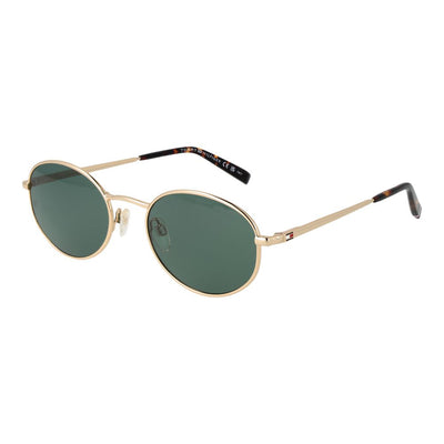 Tommy Hilfiger gouden unisex zonnebril