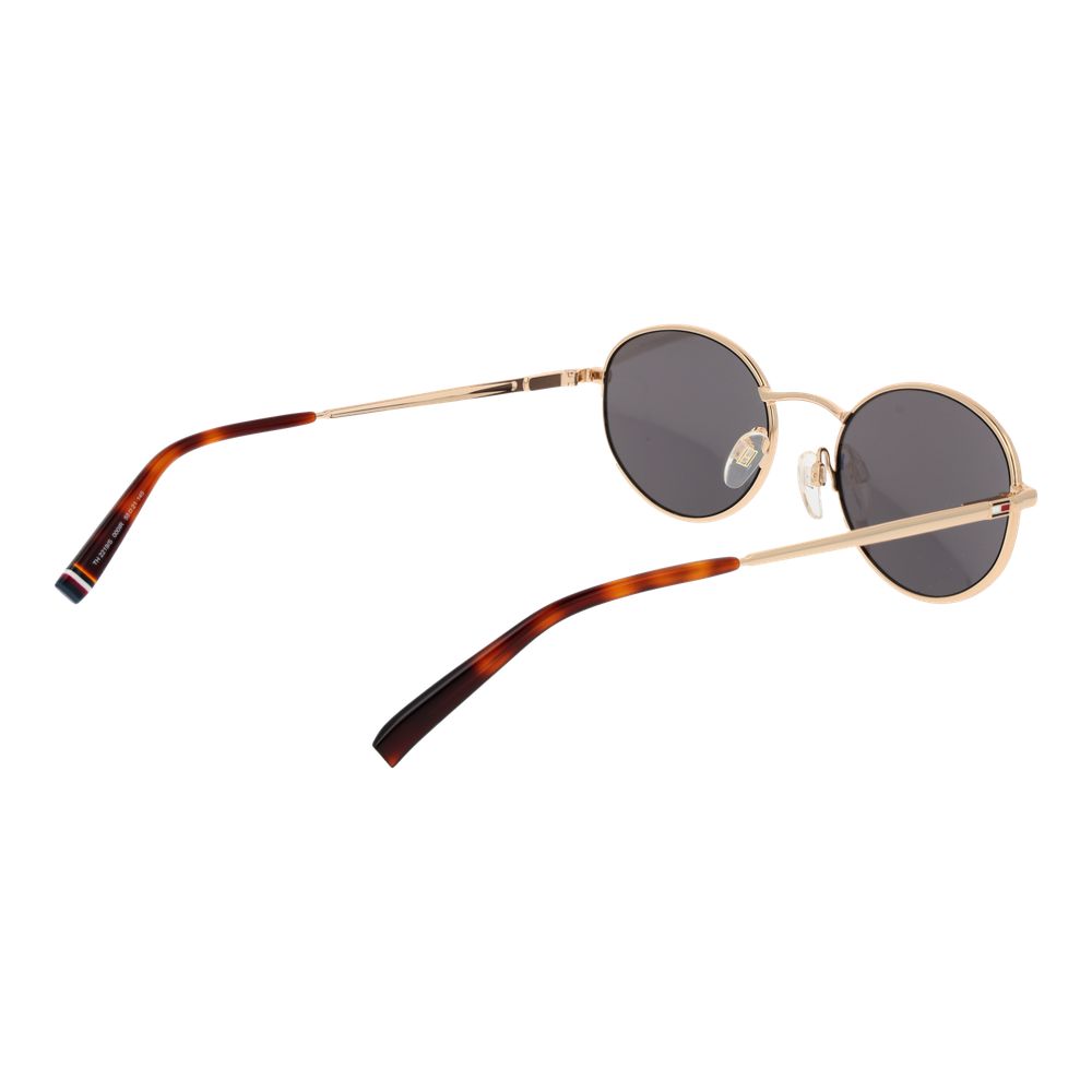 Tommy Hilfiger gouden unisex zonnebril