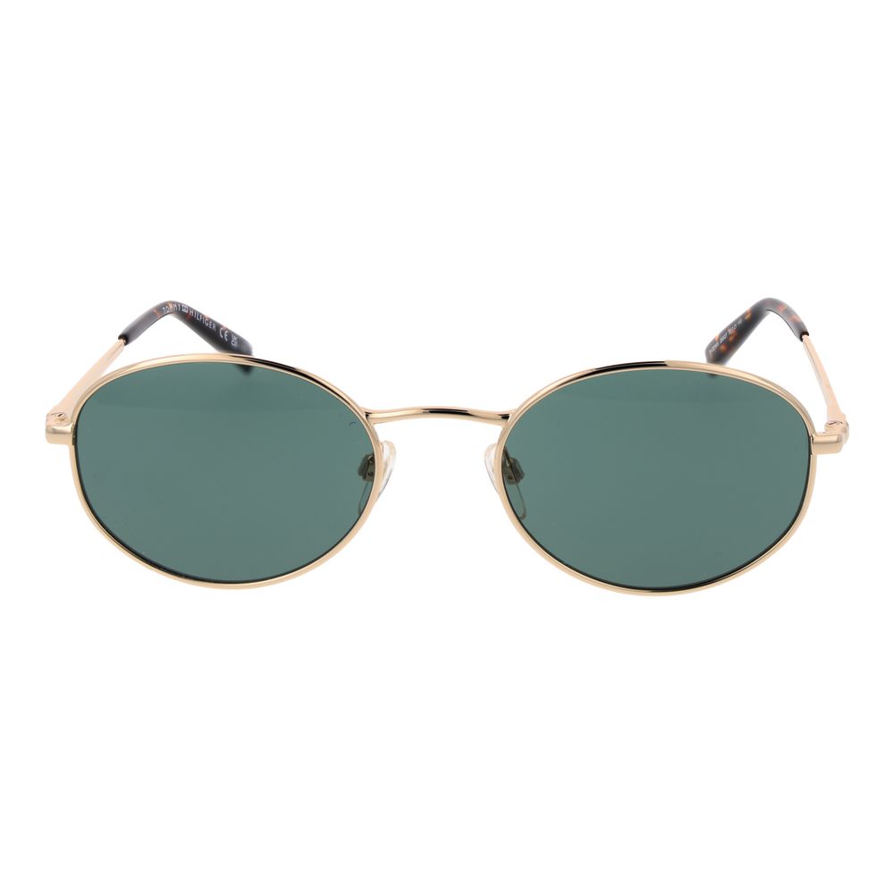 Tommy Hilfiger gouden unisex zonnebril