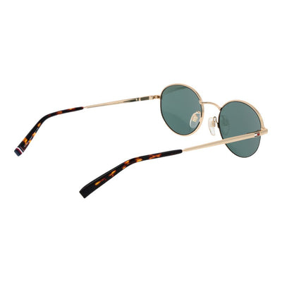 Tommy Hilfiger gouden unisex zonnebril