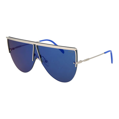 Lunettes de soleil argentées pour femmes Emilio Pucci