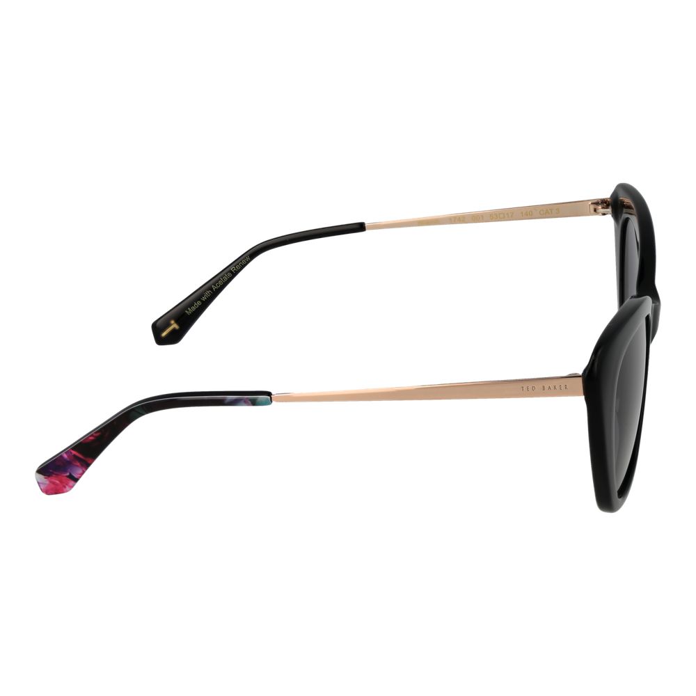 Zonnebril voor dames, zwart, van Ted Baker