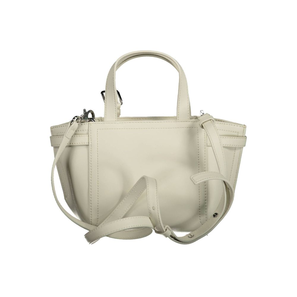Sac à main Calvin Klein en polyester blanc