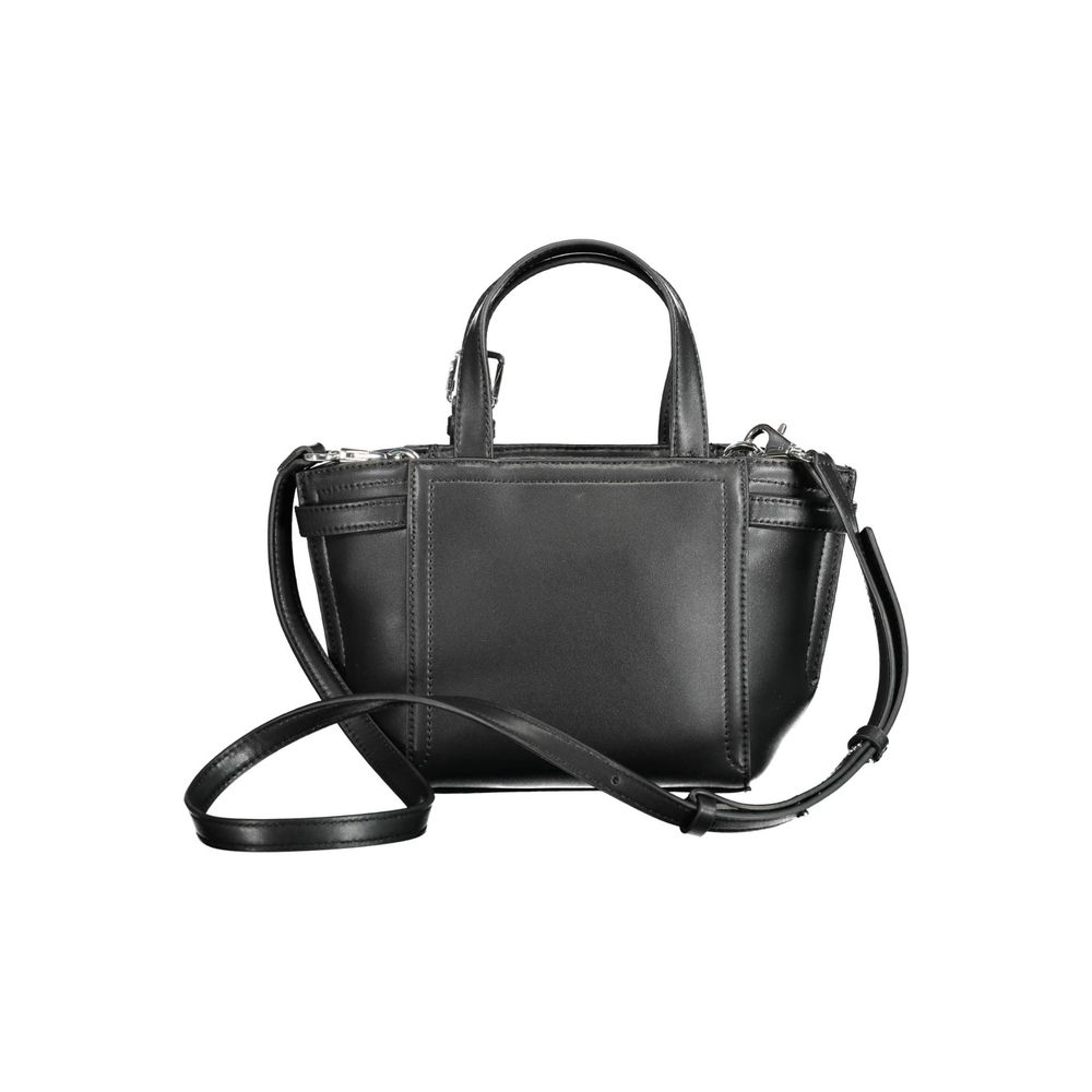 Sac à main en polyester noir Calvin Klein