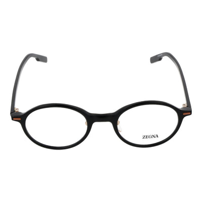 Montures de lunettes noires Ermenegildo Zegna pour homme
