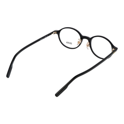 Montures de lunettes noires Ermenegildo Zegna pour homme