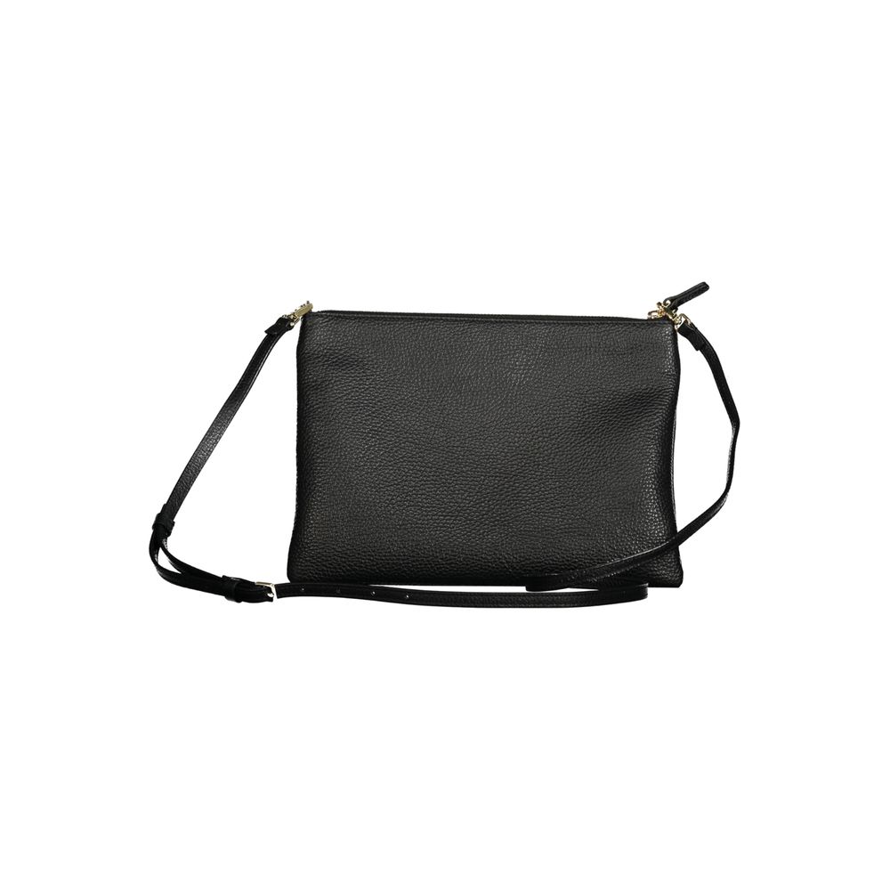 Sac à main en cuir noir Coccinelle