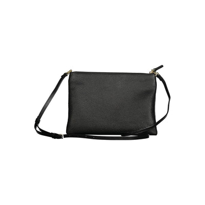 Sac à main en cuir noir Coccinelle
