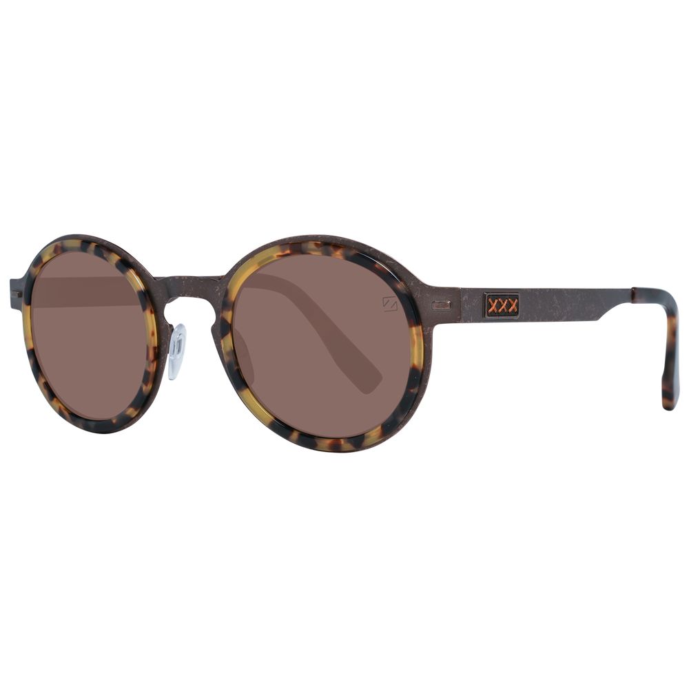 Ermenegildo Zegna bronzen heren zonnebril