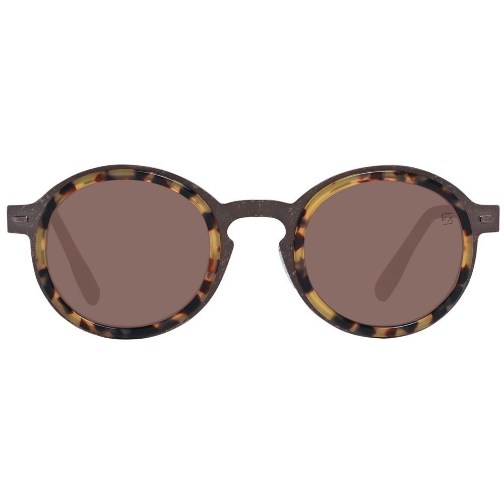 Ermenegildo Zegna bronzen heren zonnebril
