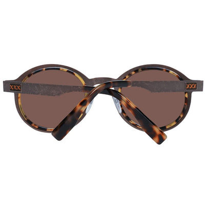 Ermenegildo Zegna bronzen heren zonnebril