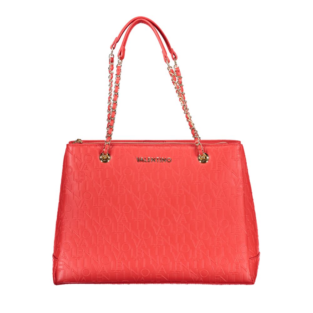Sac à main en polyéthylène rouge Mario Valentino