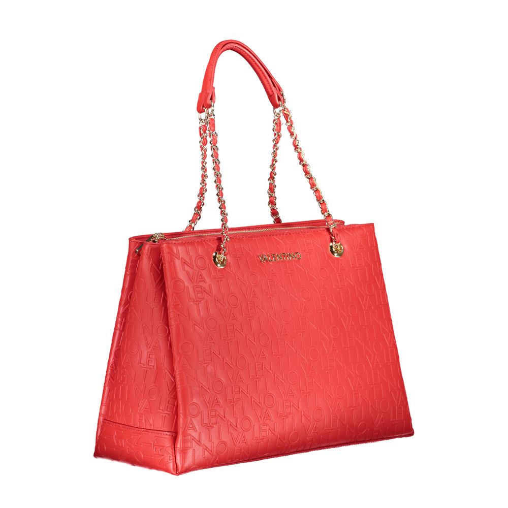 Sac à main en polyéthylène rouge Mario Valentino