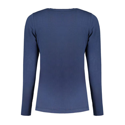 Pepe Jeans Blue Cotton Women T-Shirt