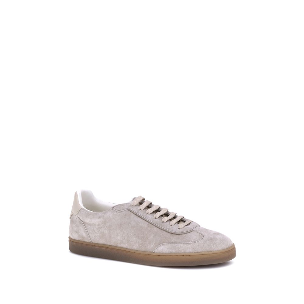 Brunello Cucinelli suède sneakers