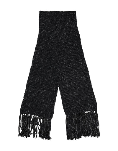 Dolce &amp; Gabbana Zwarte Kasjmier Nekwarmer Wikkel Sjaal