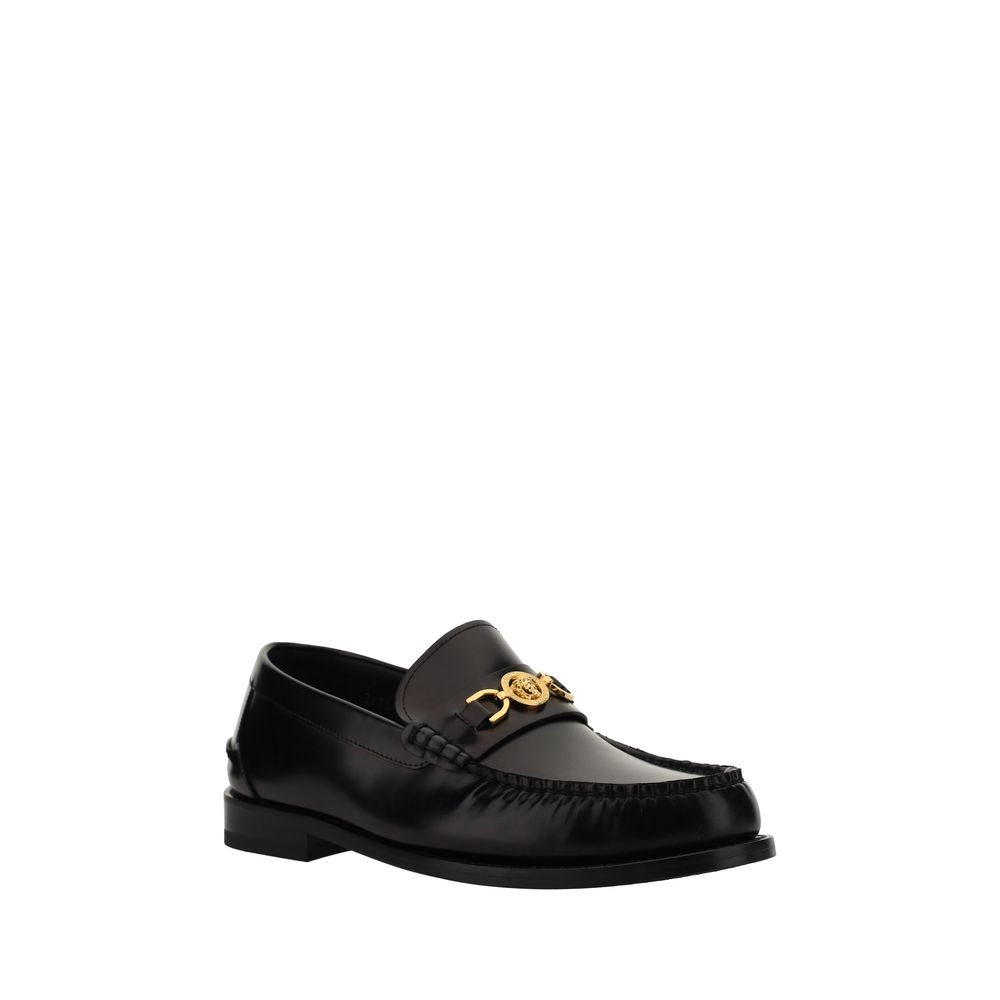 Versace leren loafers