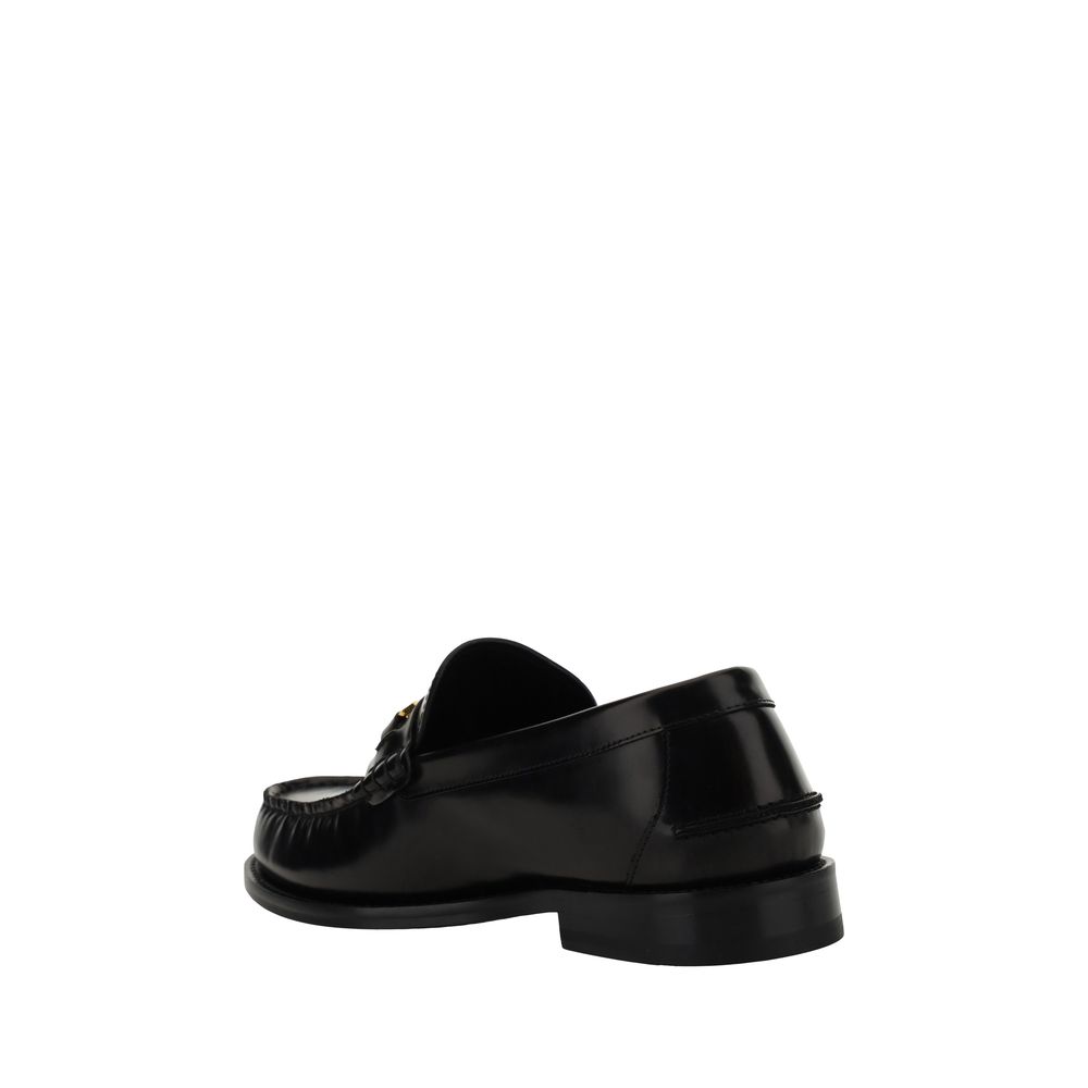Versace leren loafers