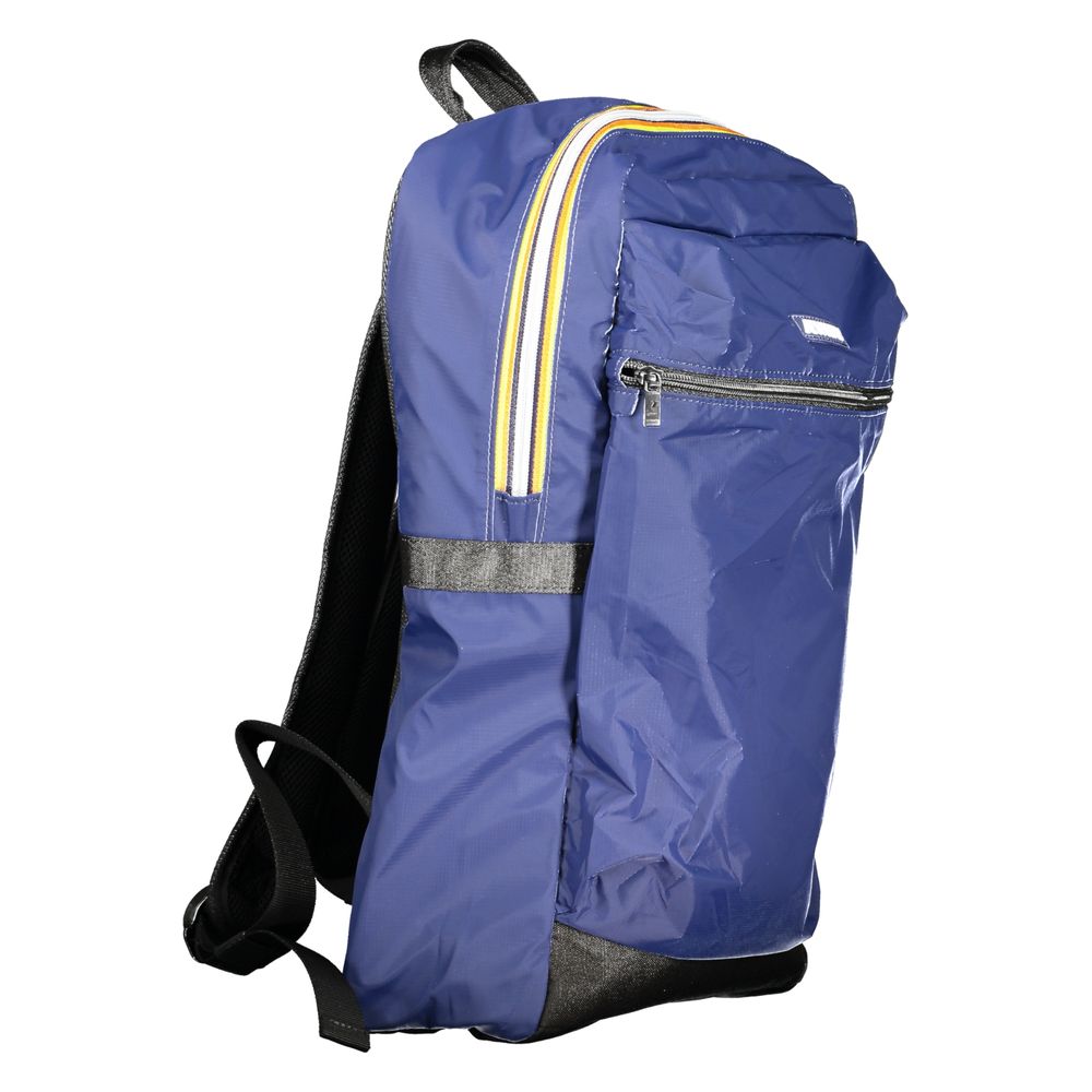 K-WAY Blauwe Polyamide Unisex Rugzak