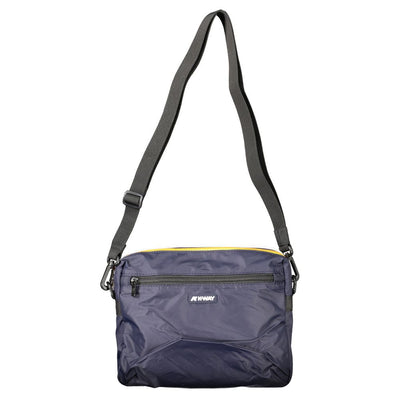 Sac à main femme K-WAY en polyamide bleu