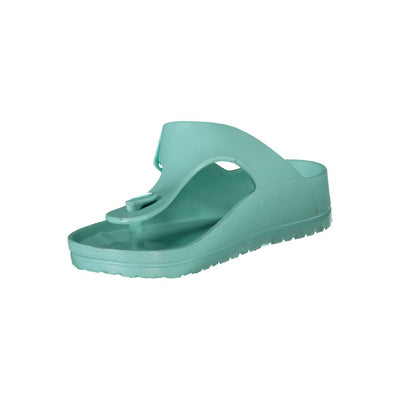 Noorwegen 1963 Blauwe Plastic Damessandaal