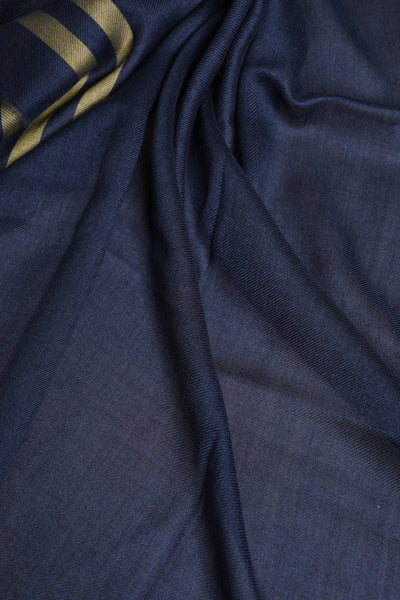 Dolce &amp; Gabbana Blauwe Kasjmier Nekwarmer Wikkel Sjaal
