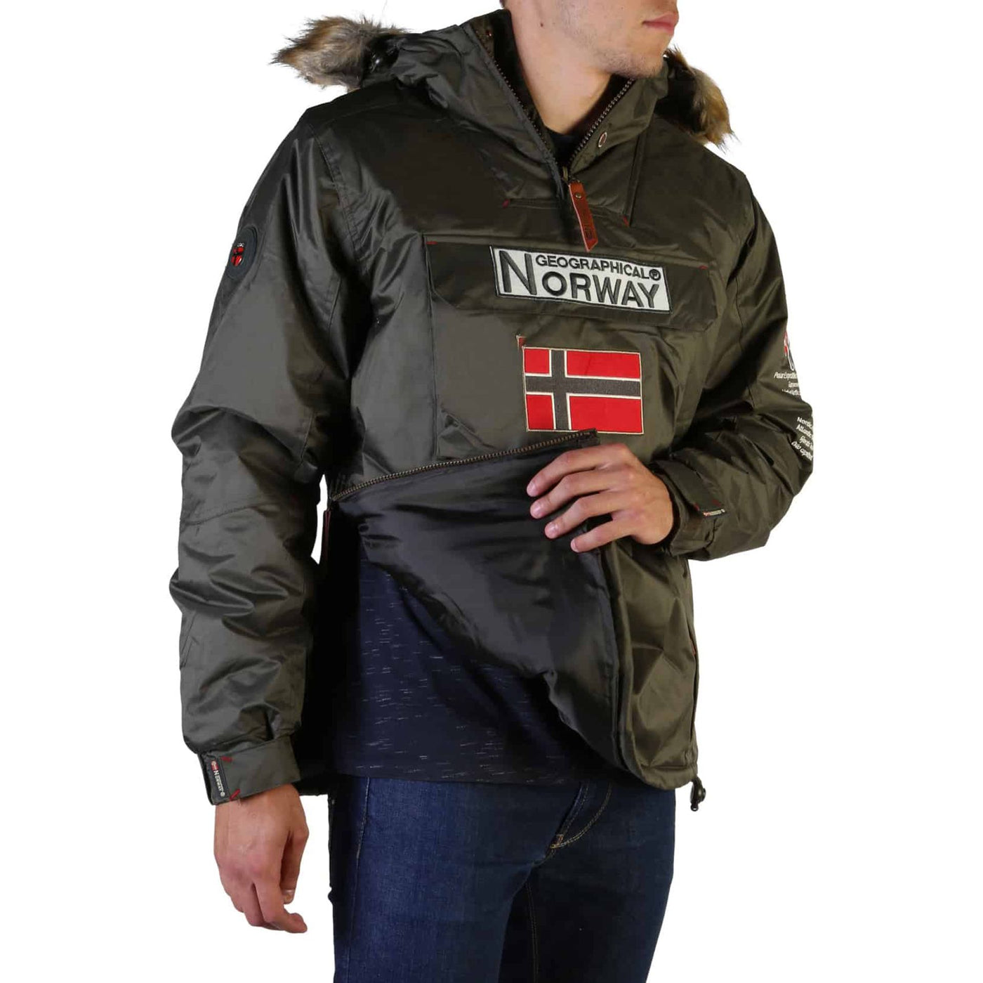 Geografisch Noorwegen Vestes 