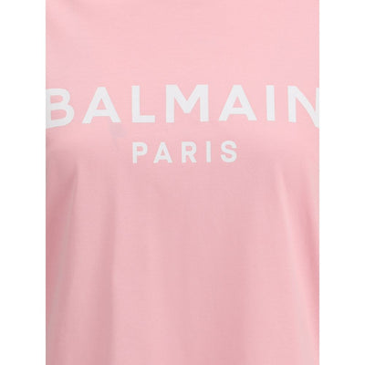 T-shirt met Balmain-logo