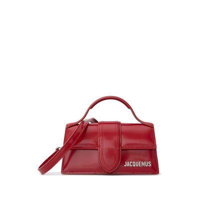 Sac à main en cuir rouge Jacquemus