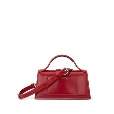 Sac à main en cuir rouge Jacquemus