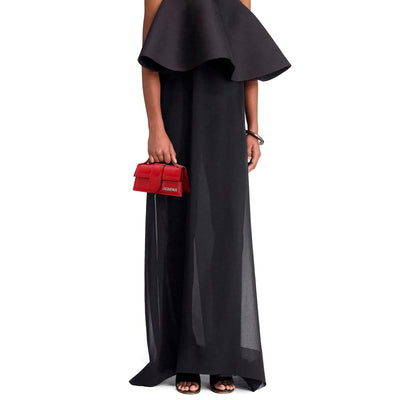 Sac à main en cuir rouge Jacquemus