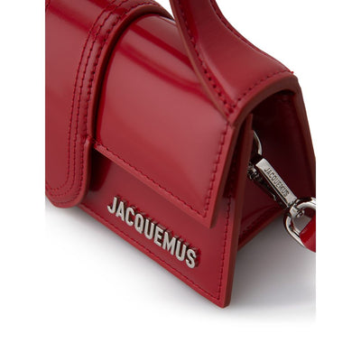 Sac à main en cuir rouge Jacquemus