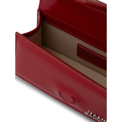 Sac à main en cuir rouge Jacquemus