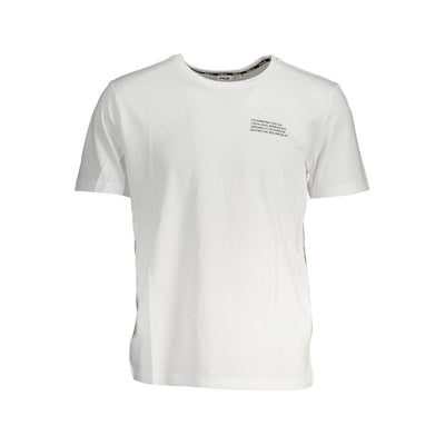T-shirt en coton blanc Fila