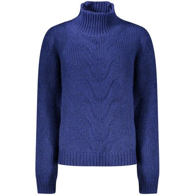 Pull en laine bleu K-WAY