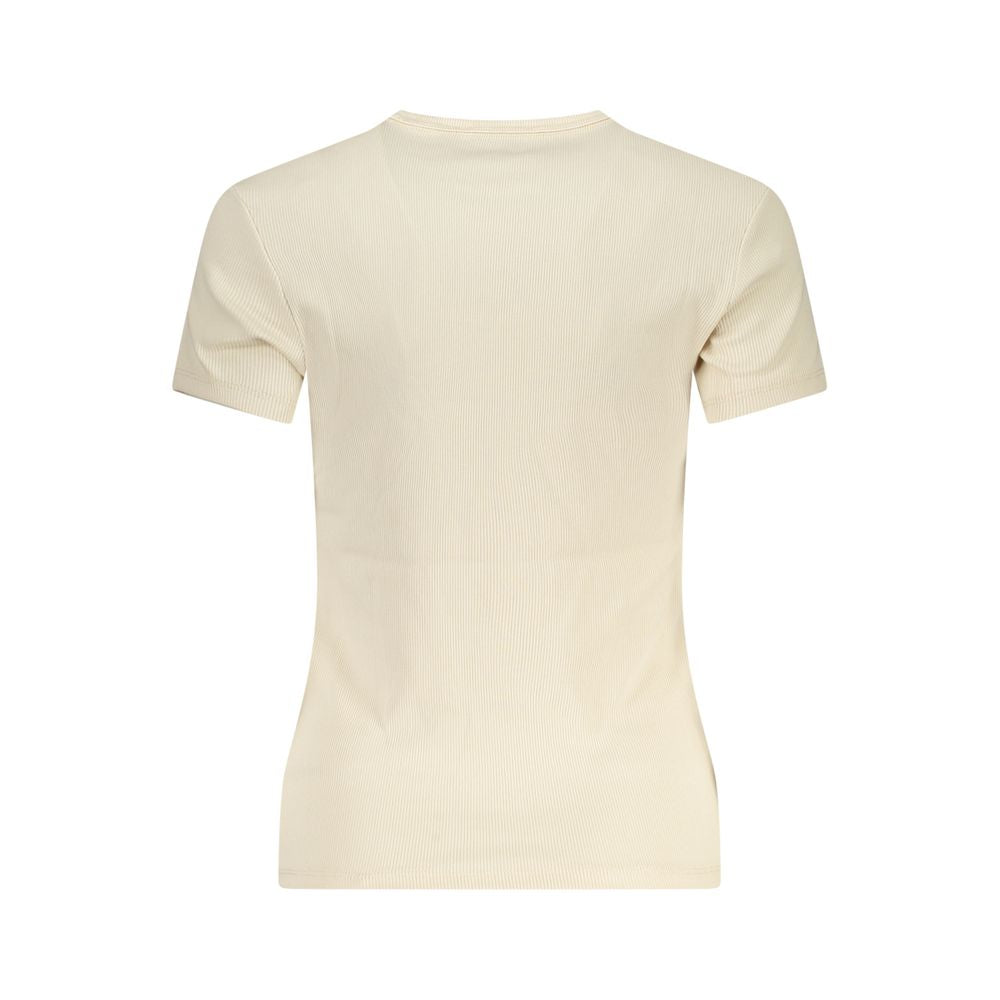Hauts et t-shirts en coton beige Tommy Hilfiger
