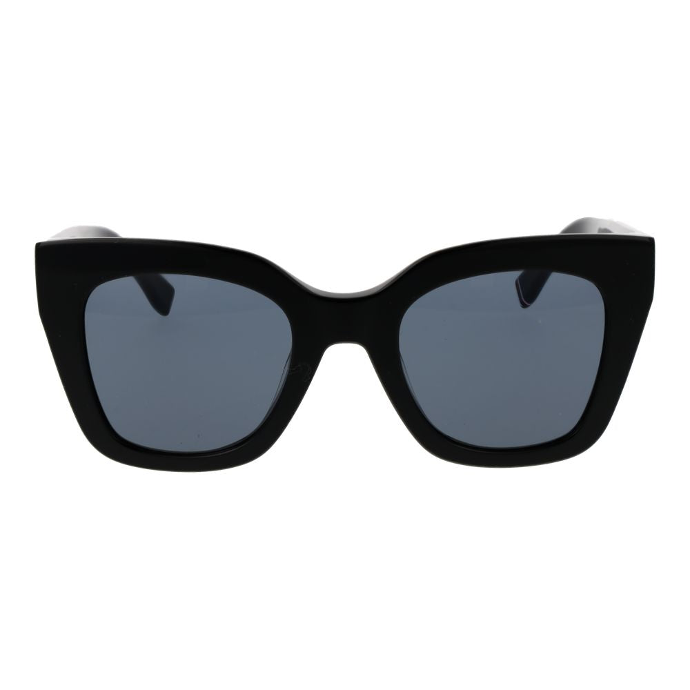 Lunettes de soleil noires Tommy Hilfiger pour femme