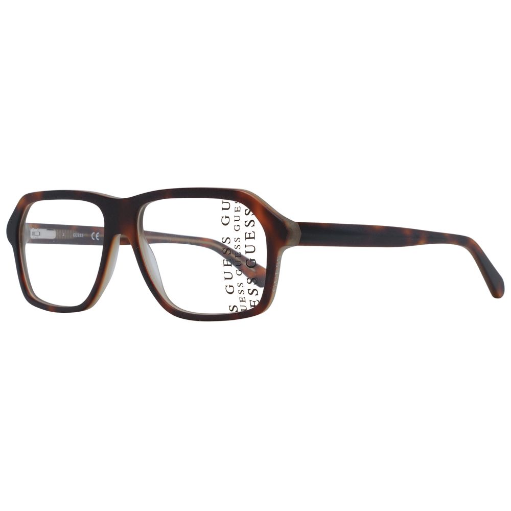 Guess Bruine Heren Optische Monturen