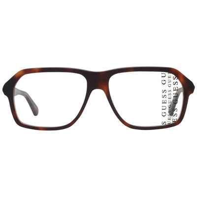 Guess Bruine Heren Optische Monturen