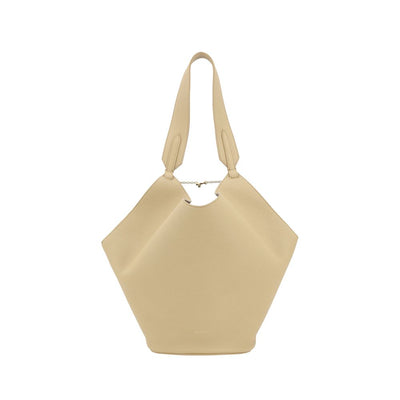 Petit sac à bandoulière en cuir Khaite Lotus