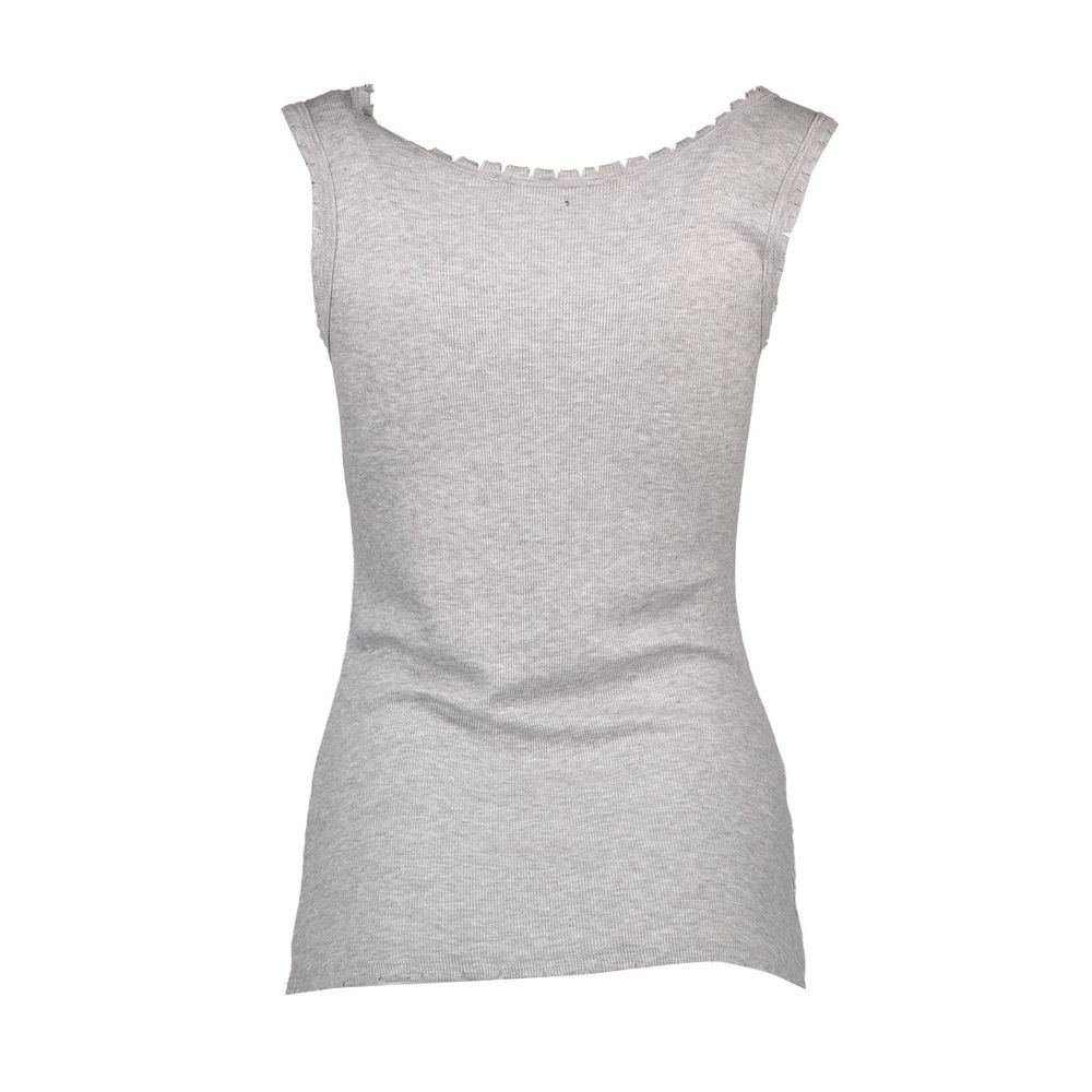Silvian Heach Grijze Viscose Dames Top